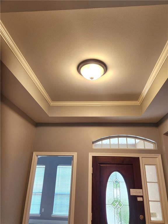 Beautiful ceiling in the Foyer