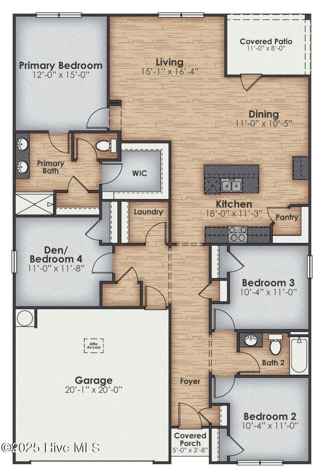 Cali floorplan