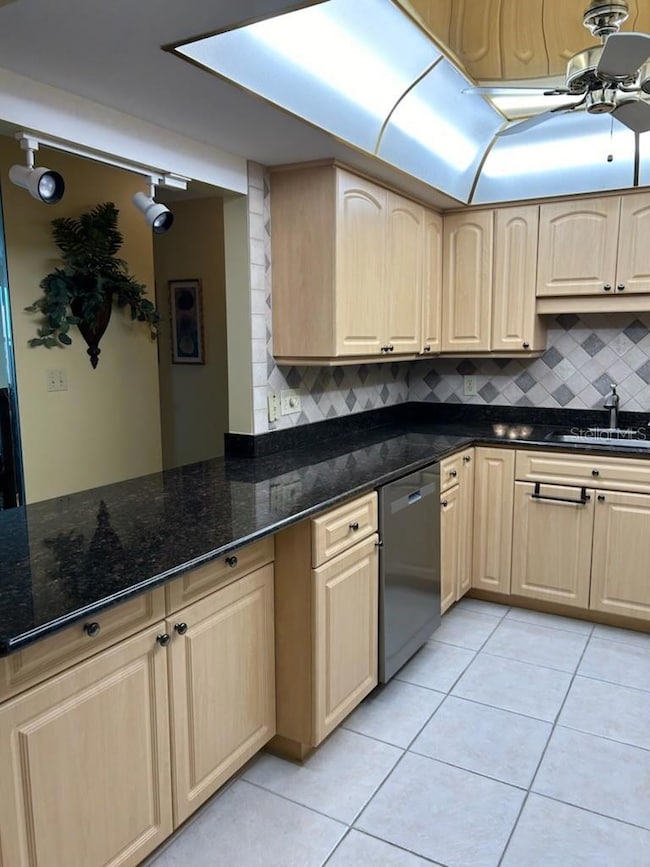 Large Kitchen that opens up to Dining and Living room.