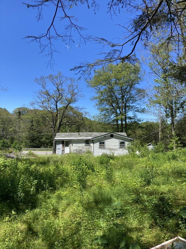 Rear of home looking toward Ocean Poin
