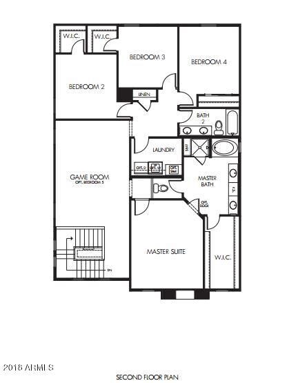 second floor plan