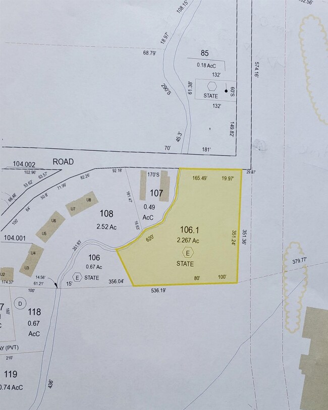 Both lots are being sold together.