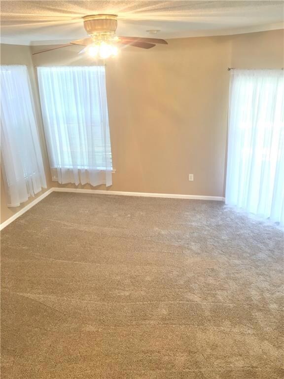 Living room new carpet throughout