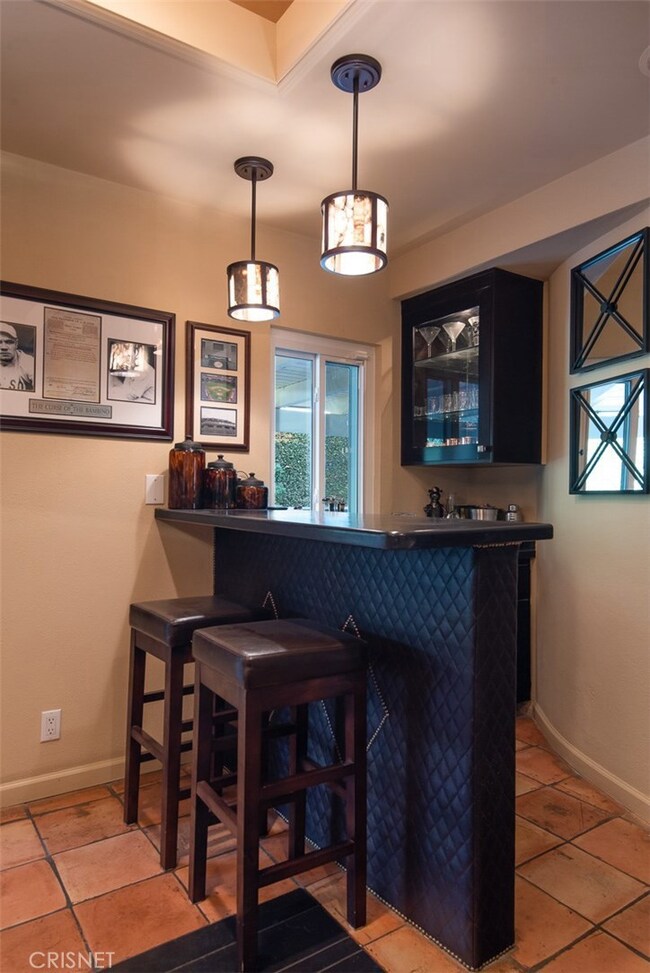 Game room wet bar + surround sound