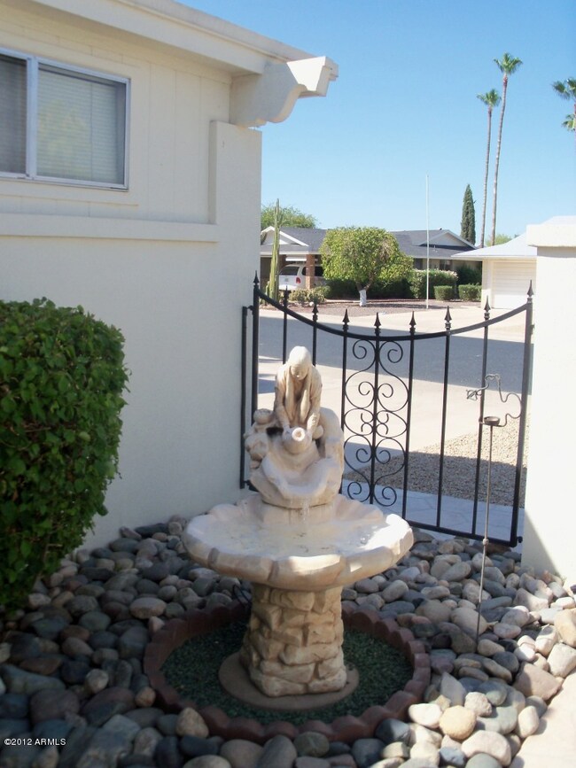 Fountain in Front Courtyard