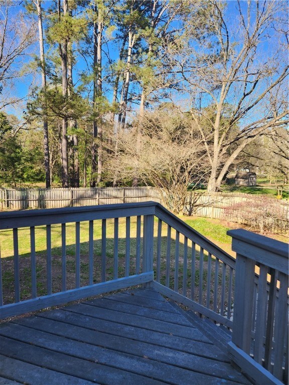 Deck Backyard
