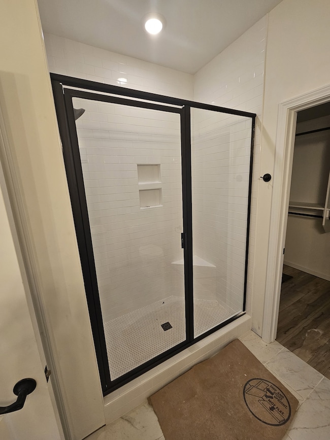 Tile Shower In Master Bath