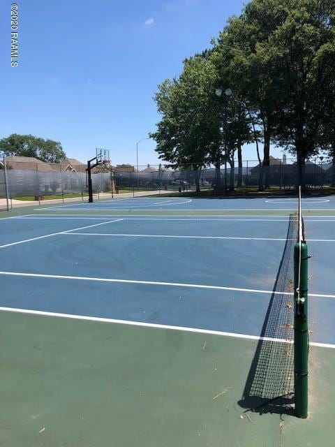 Tennis courts for subdivision