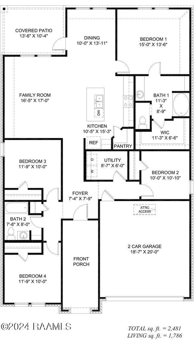 Floor Plan PF PH 2 Huntsville BL