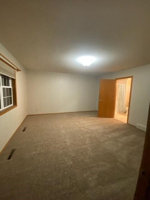 Master bedroom with view of back yard.
