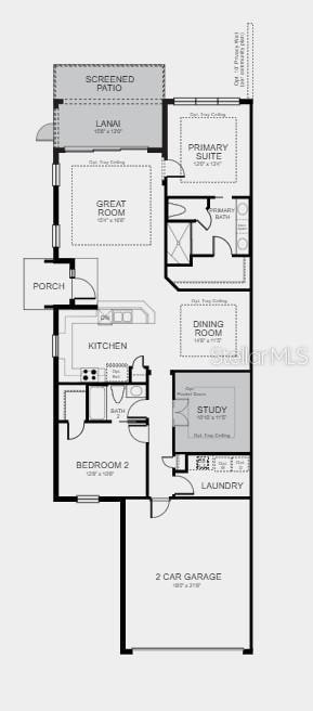 Structural Options Added Include: Study and Extended/Screened in Lanai