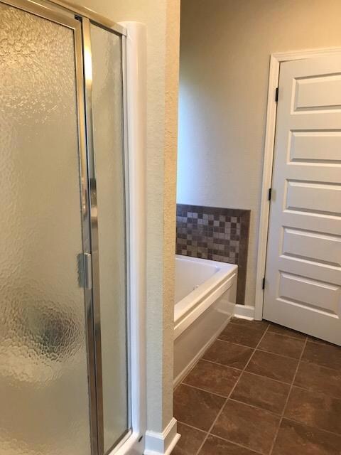 Master shower/tub