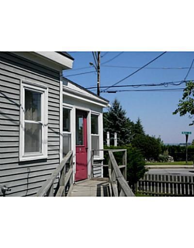 Facade/Exterior Front. Unit 1 entry