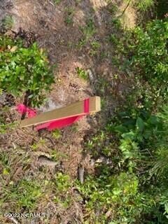 Corner marker - CB Sign there