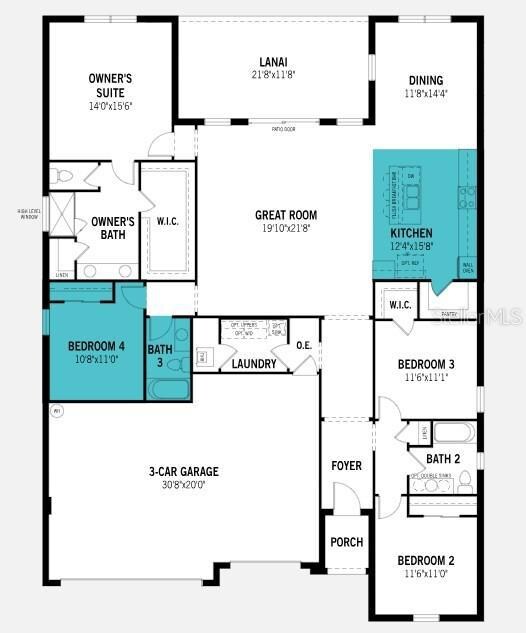 Glacier Bay Floorplan