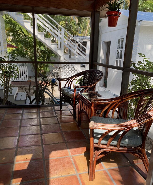 Screen Porch Interior