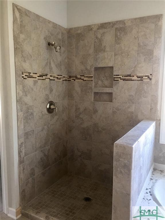 Master bathroom shower