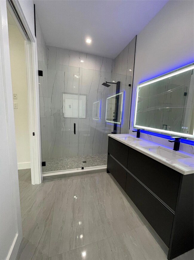 LARGE LED touch mirror