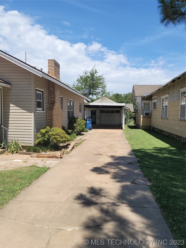Drive way and Carport