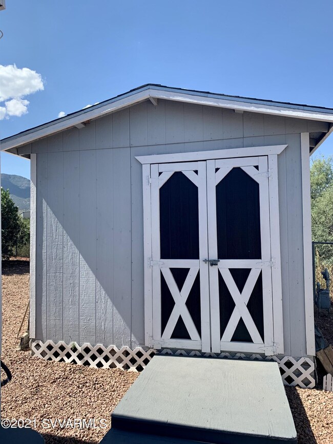 Outside Shed