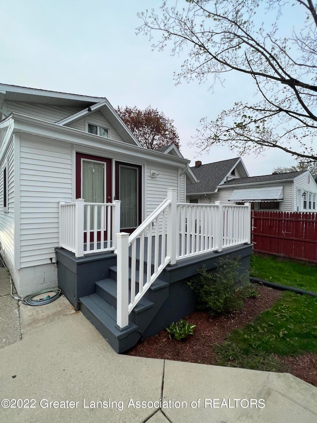 Back door/deck