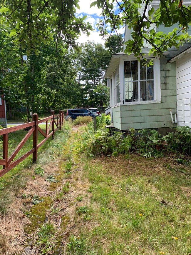 Back porch view to street