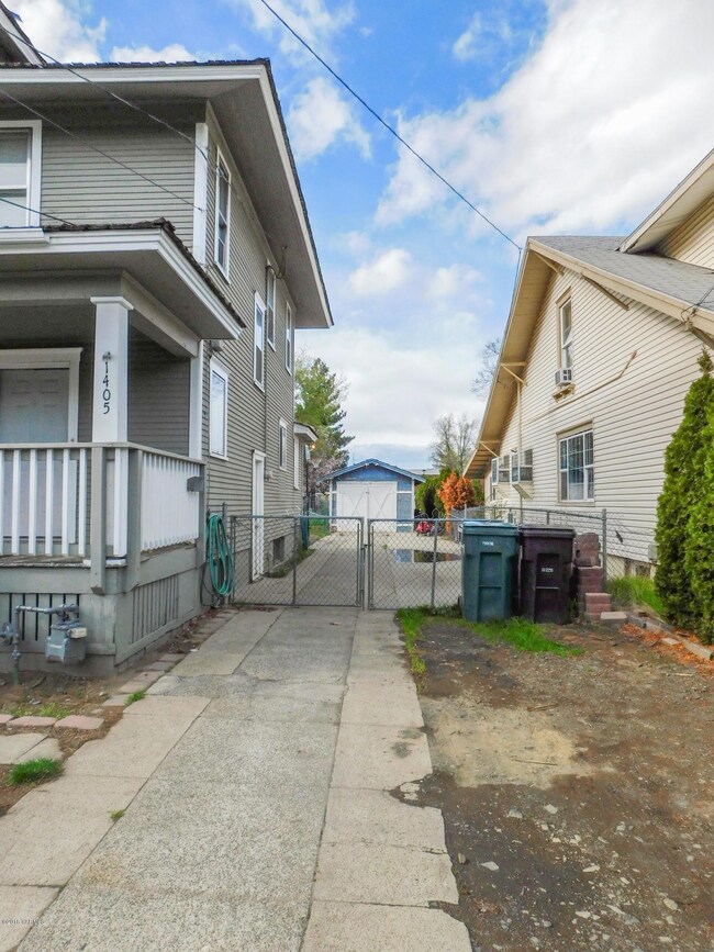 Driveway with RV Parking