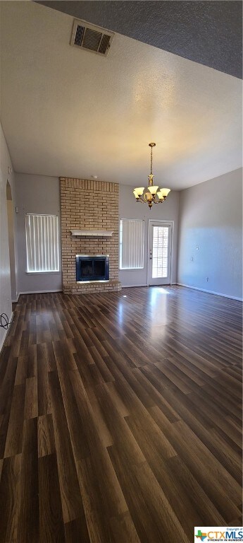 Living from front entrance view