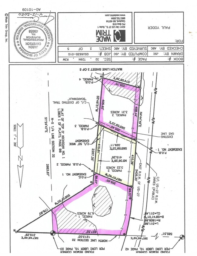 Waters Lots 1,2,3