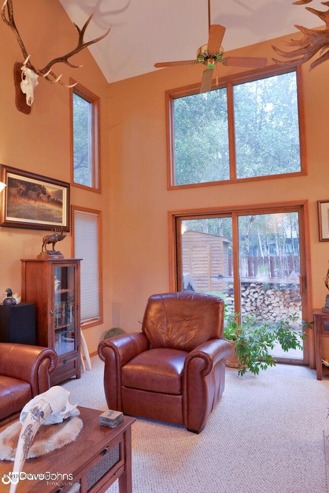 Living Area Sliding Door to Back Yard