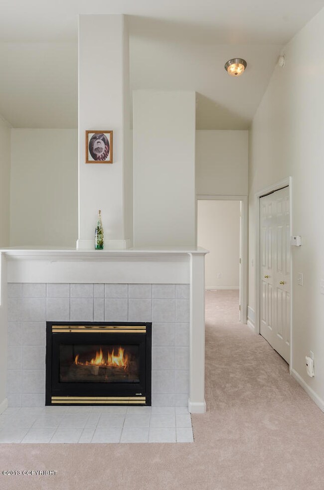 Fireplace Hallway