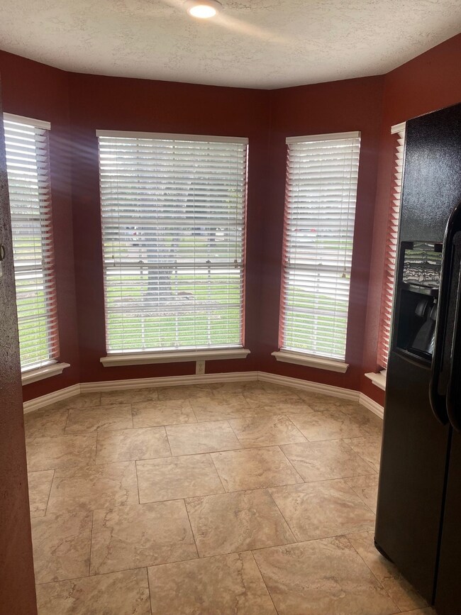 Enjoy meals in this light and bright space.