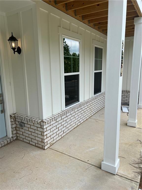 Covered Patio is welcoming and a great place to relax!