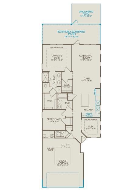 Contour Floor plan