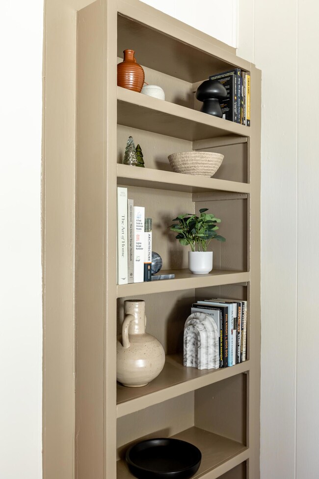 Living room bookcase