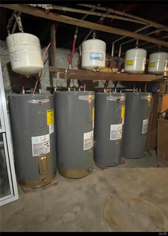 2nd and 3rd floor apartments water heaters