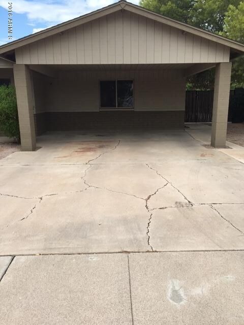 Double car port