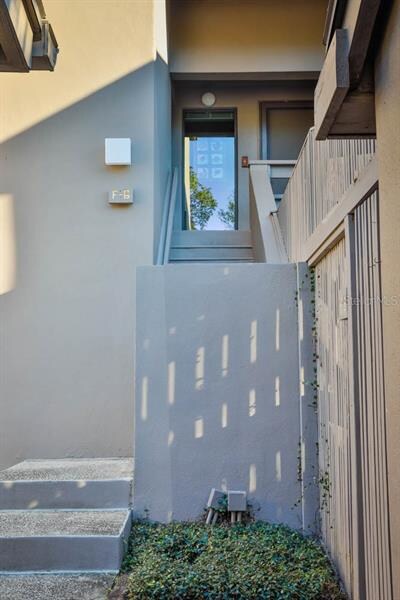 Front Entrance from the Garage