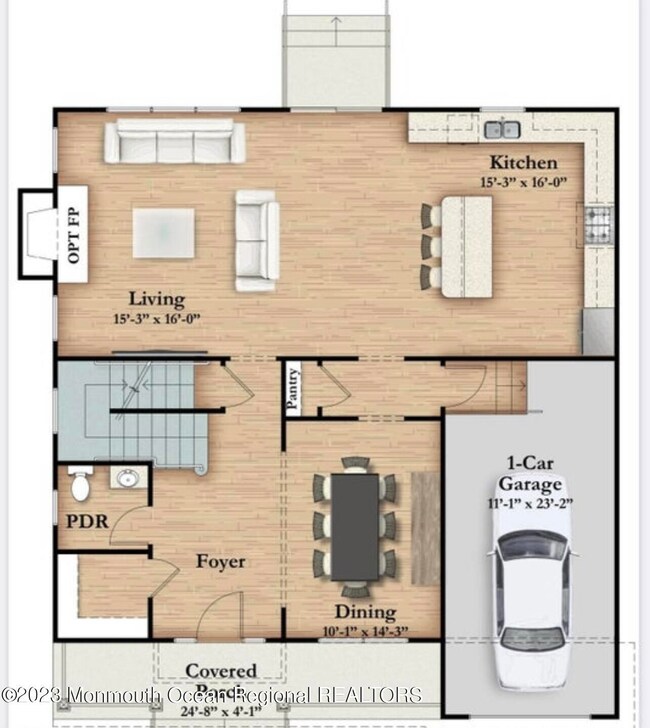 MAIN STREET FIRST FLOOR RENDERING