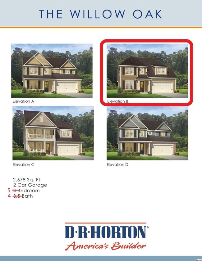 5 Bedrooms, 4 full Bathrooms