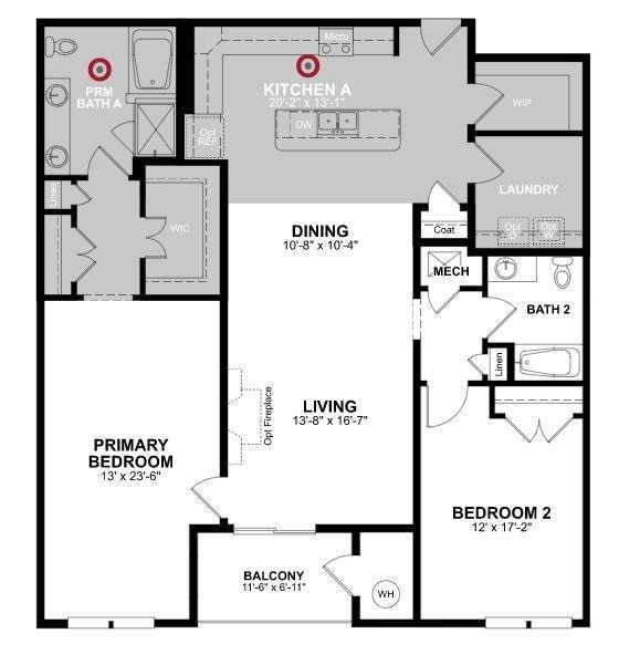 Beazer Homes Gatherings Dorset floor plan