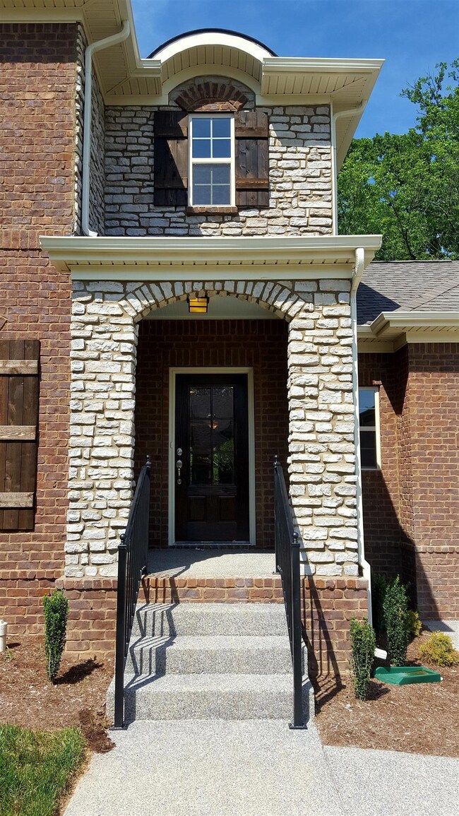 Beautiful Stone Entry Way!