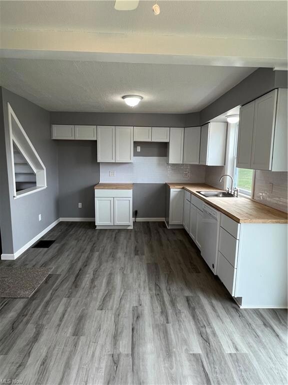 Entire brand new eat-in kitchen with sliders to th
