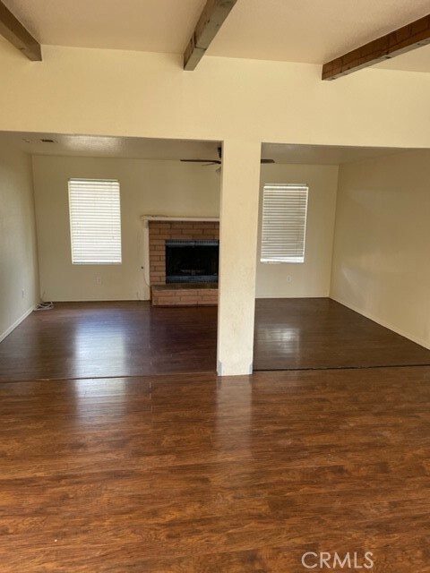 High beam ceilings provide warm ambience