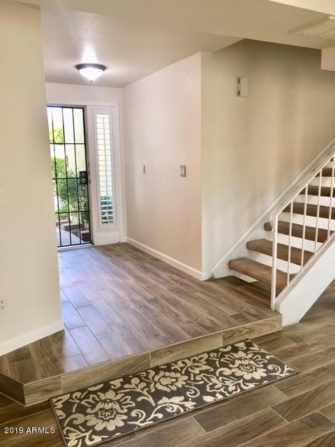 Front entrance and stairs