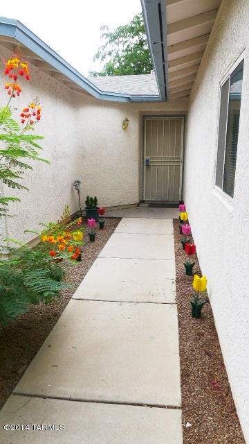 Walkway to Front door