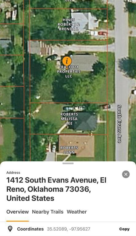 Map of property location
