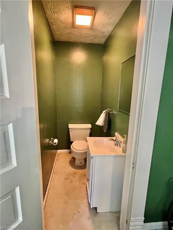 1/2 bath on first floor