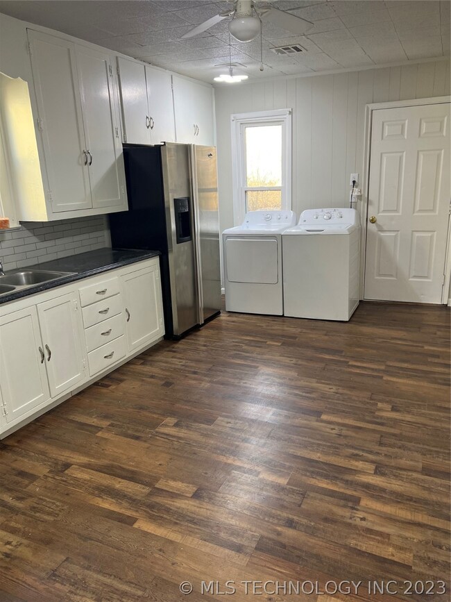 Kitchen w/Washer I& Dryer