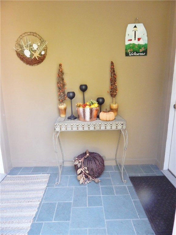 Foyer of condo.  Enter central main door and the d